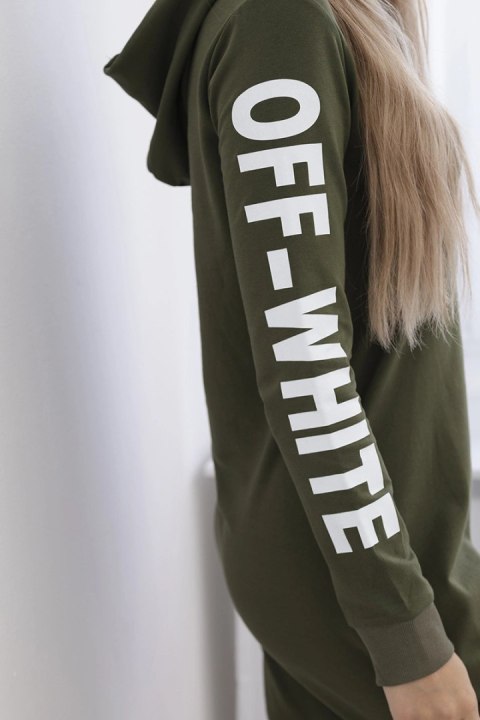 Sukienka Off White khaki Sukienka Off White khaki
