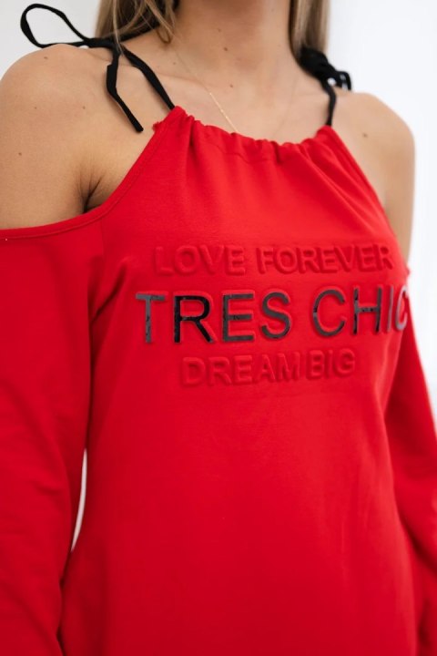 Sukienka Tres Chic czerwona Sukienka Tres Chic czerwona