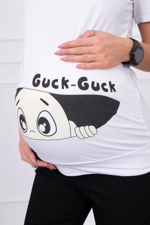 Bluzka ciążowa Guck biała Bluzka ciążowa Guck biała