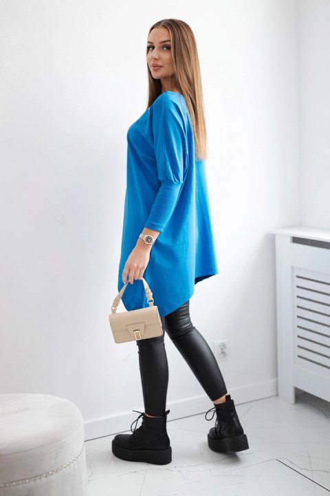 Bluzka oversize chabrowa Bluzka oversize chabrowa