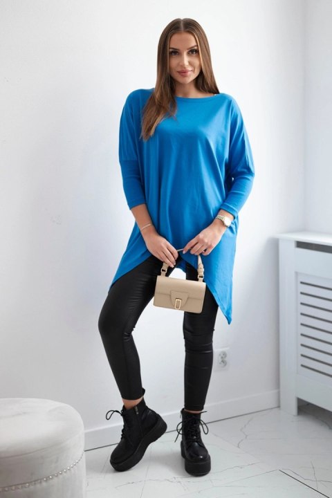 Bluzka oversize chabrowa Bluzka oversize chabrowa