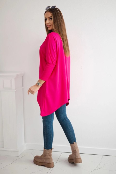 Bluzka oversize fuksja Bluzka oversize fuksja