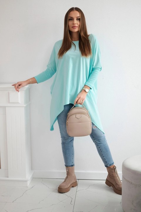 Bluzka oversize miętowa Bluzka oversize miętowa