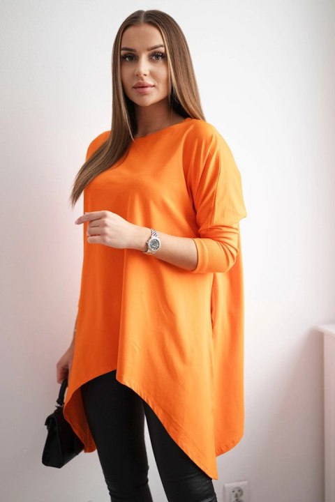 Bluzka oversize pomarańczowy Bluzka oversize pomarańczowy