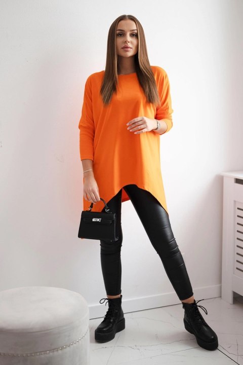 Bluzka oversize pomarańczowy Bluzka oversize pomarańczowy