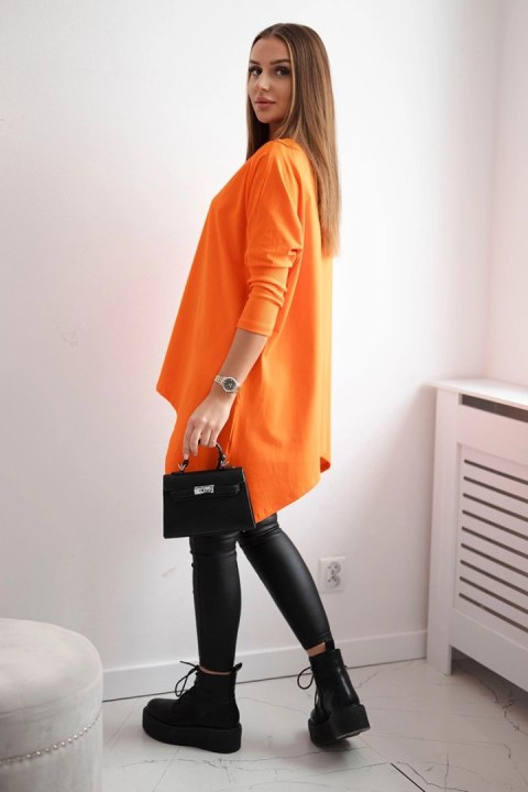 Bluzka oversize pomarańczowy Bluzka oversize pomarańczowy