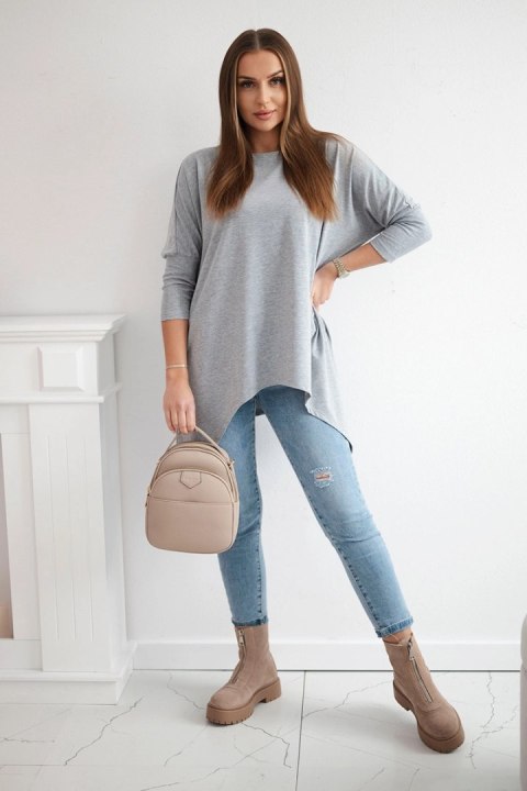 Bluzka oversize szara Bluzka oversize szara