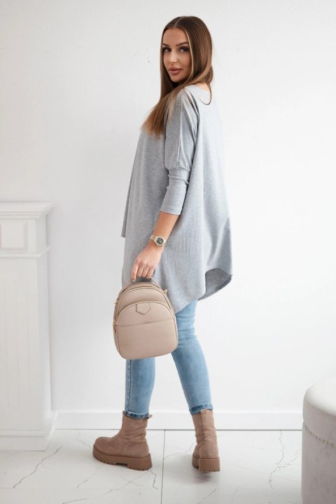 Bluzka oversize szara Bluzka oversize szara