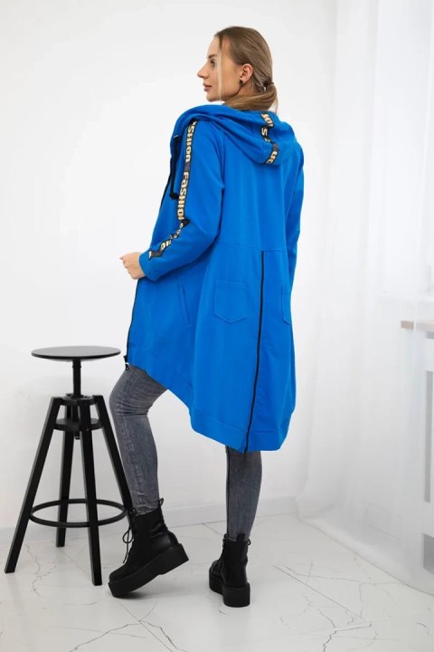 Bluza z suwakiem z tyłu jeans Bluza z suwakiem z tyłu jeans