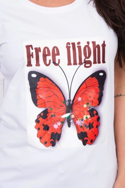 Bluzka Free Flight biała Bluzka Free Flight biała