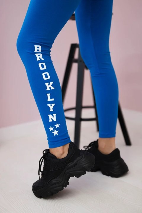 Spodnie leginsy Brooklyn chabrowe Spodnie leginsy Brooklyn chabrowe