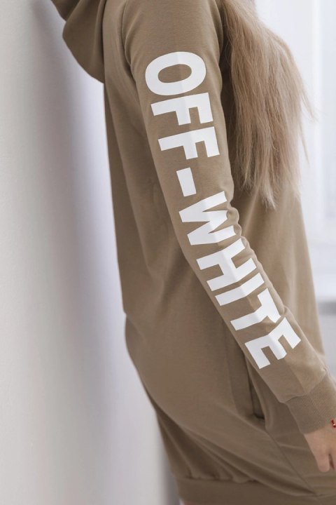 Sukienka Off White camelowa Sukienka Off White camelowa