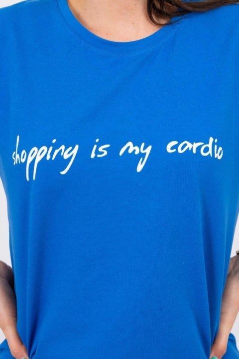 Bluzka Shopping is my cardio chabrowa Bluzka Shopping is my cardio chabrowa