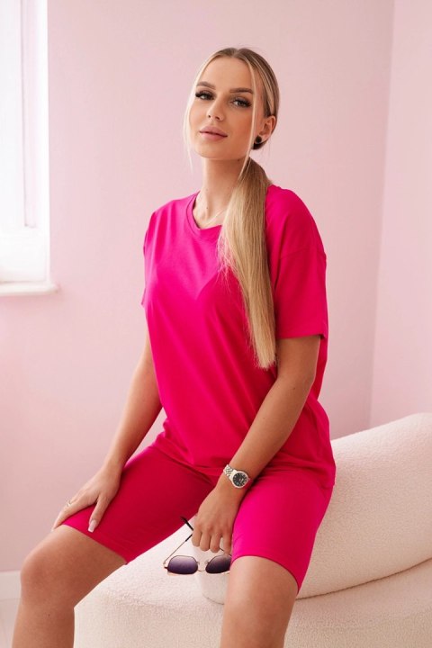 Komplet top+legginsy fuksja Komplet top+legginsy fuksja