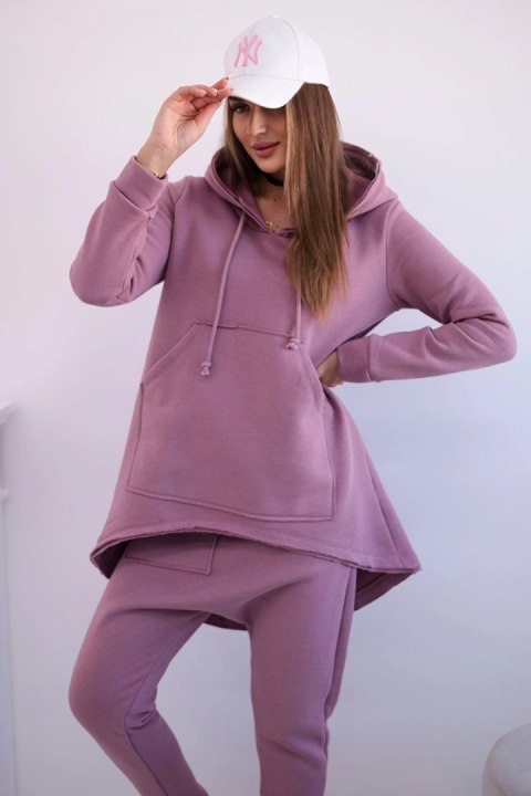 Komplet ze spodniami Baggy ciemny różowy Komplet ze spodniami Baggy ciemny różowy