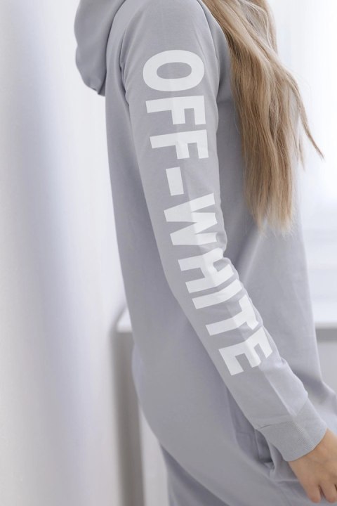 Sukienka Off White szara Sukienka Off White szara