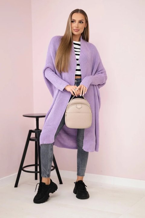 Sweter z rękawami typu nietoperz fioletowy Sweter z rękawami typu nietoperz fioletowy