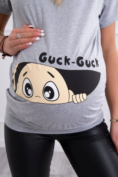 Bluzka ciążowa Guck szara Bluzka ciążowa Guck szara