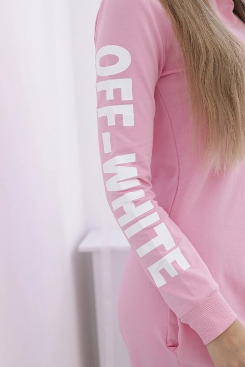 Sukienka Off White jasno różowa Sukienka Off White jasno różowa