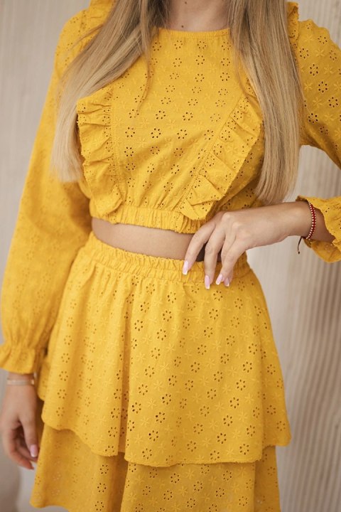 Sukienka boho musztardowa Sukienka boho musztardowa