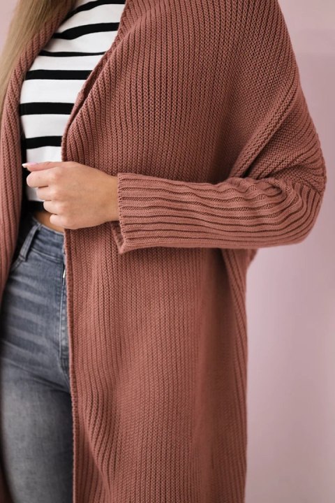 Sweter z rękawami typu nietoperz ciemny różowy Sweter z rękawami typu nietoperz ciemny różowy