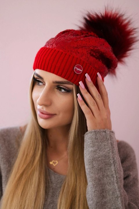 Czapka K198 czerwona Czapka K198 czerwona