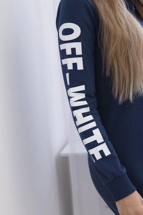 Sukienka Off White morska Sukienka Off White morska