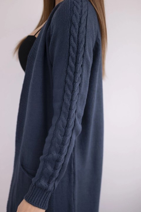 Sweter z kieszeniami jeansowy Sweter z kieszeniami jeansowy