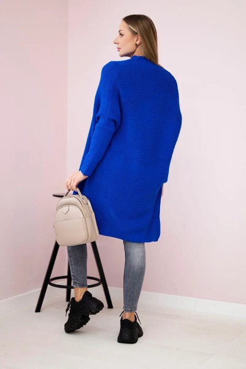 Sweter z rękawami typu nietoperz chabrowy Sweter z rękawami typu nietoperz chabrowy