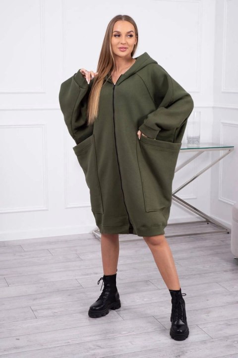 Bluza ocieplana oversize khaki Bluza ocieplana oversize khaki