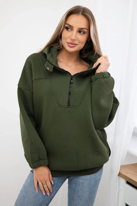Bluza z kapturem khaki Bluza z kapturem khaki