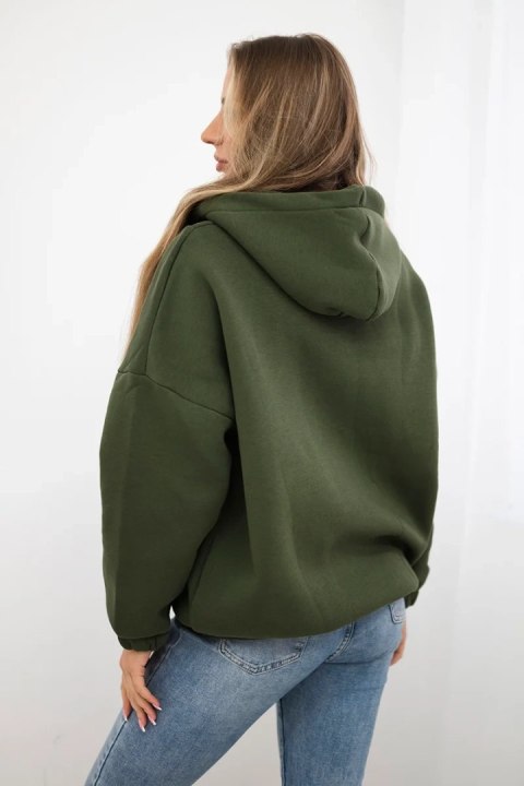 Bluza z kapturem khaki Bluza z kapturem khaki