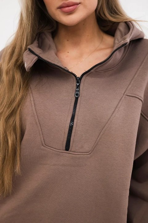 Bluza z kapturem mocca Bluza z kapturem mocca