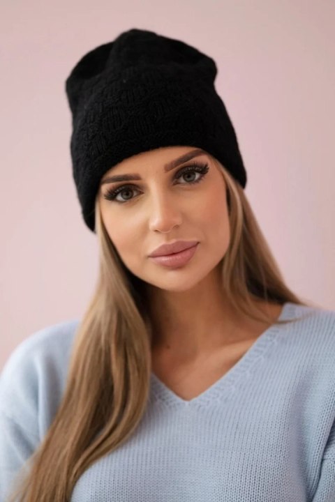 Czapka Agata K222 czarna Czapka Agata K222 czarna