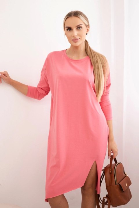 Sukienka oversize malinowa Sukienka oversize malinowa