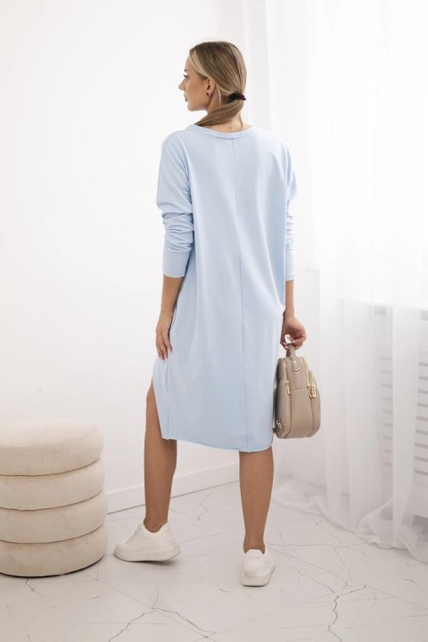 Sukienka oversize niebieska Sukienka oversize niebieska