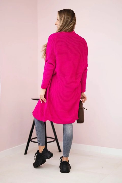 Sweter z rękawami typu nietoperz fuksja Sweter z rękawami typu nietoperz fuksja