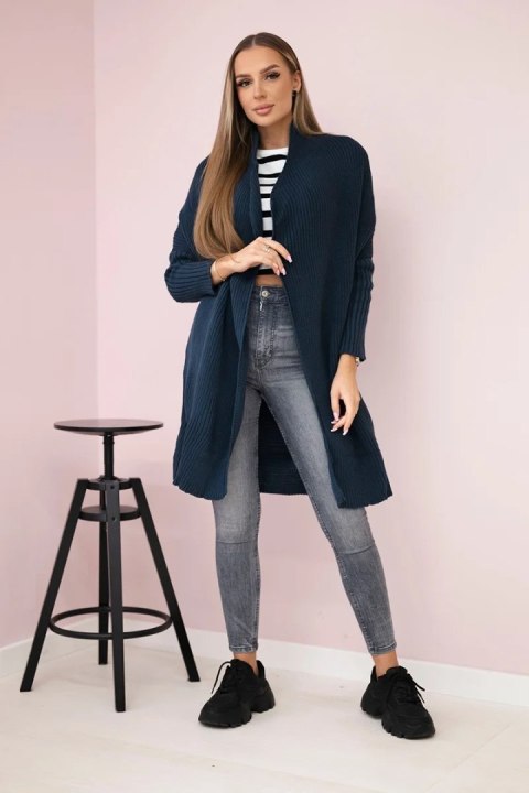Sweter z rękawami typu nietoperz jeansowy Sweter z rękawami typu nietoperz jeansowy