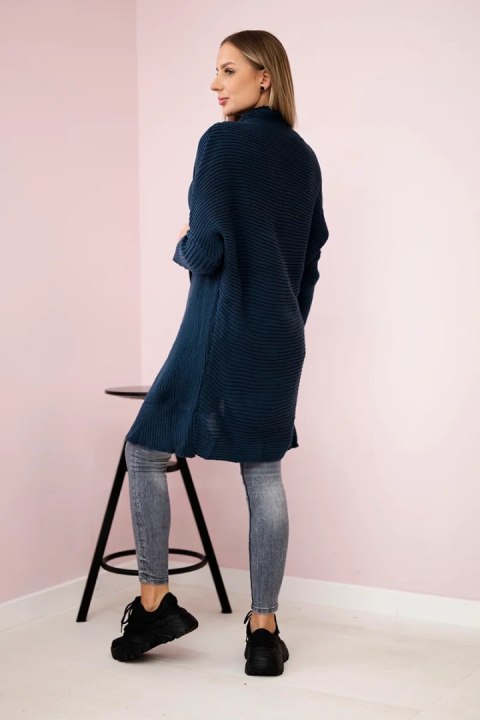 Sweter z rękawami typu nietoperz jeansowy Sweter z rękawami typu nietoperz jeansowy