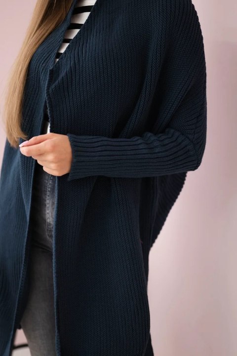 Sweter z rękawami typu nietoperz jeansowy Sweter z rękawami typu nietoperz jeansowy