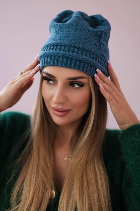 Czapka damska Kaja K339 jeansowa Czapka damska Kaja K339 jeansowa