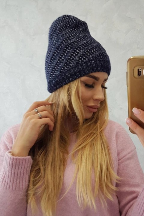 Czapka z polarem Berta K247 granatowa Czapka z polarem Berta K247 granatowa