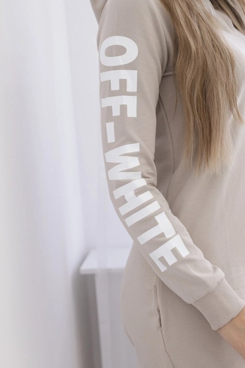Sukienka Off White beżowa Sukienka Off White beżowa