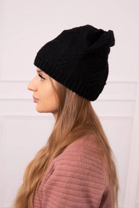 Czapka damska Lorena K377 czarna Czapka damska Lorena K377 czarna
