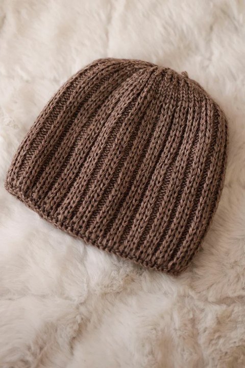Czapka damska Rebeka K345 mocca Czapka damska Rebeka K345 mocca