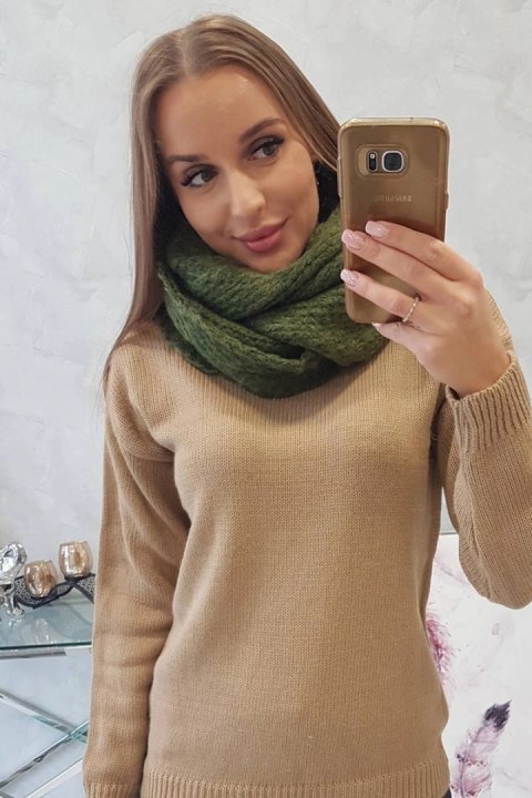 KN17 Komin damski khaki KN17 Komin damski khaki