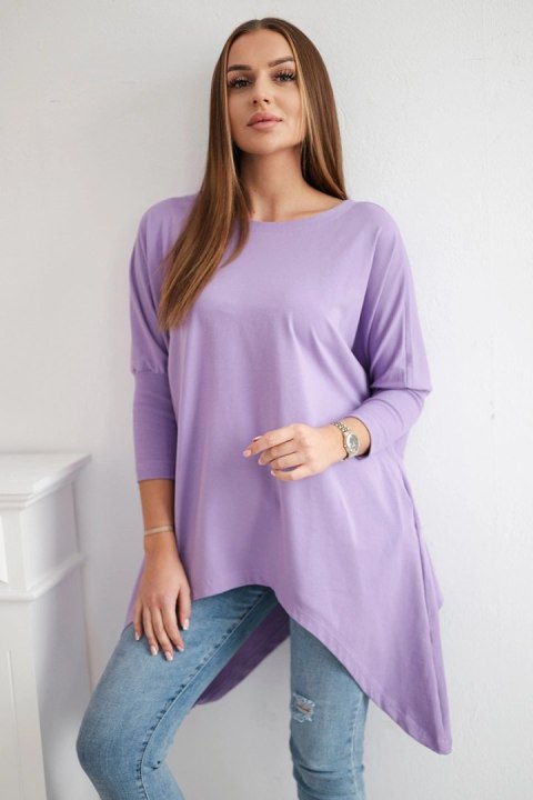 Bluzka oversize fioletowy Bluzka oversize fioletowy