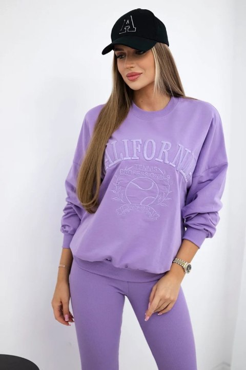 Komplet bawełniany California fioletowy Komplet bawełniany California fioletowy