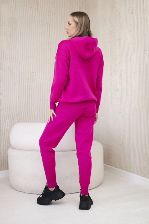 Komplet sweterkowy Bluza + Spodnie fuksja Komplet sweterkowy Bluza + Spodnie fuksja