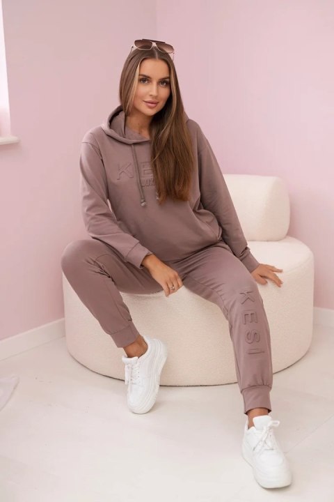 Komplet bawełniany Kesi Luxury mocca Komplet bawełniany Kesi Luxury mocca
